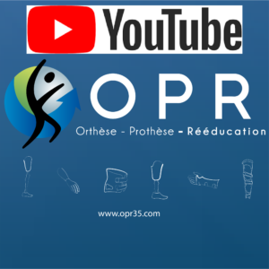 vidéos youtube opr orthese prothese reeducation à rennes et avranches