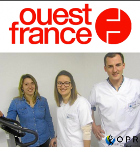 Article OPR dans Ouest France : Orthèses et prothèses conçues à Avranches