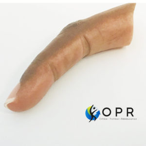 Prothèse de doigt pour doigts coupés ou malformation en normandie et en bretagne chez nos orthoprothésistes