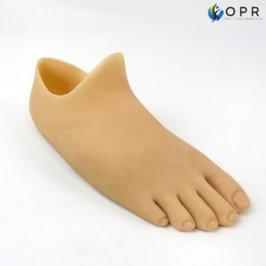 Nouvelle livraison de pied silicone pour amputation partielle