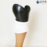 prothèse de tibia invisible avec revetement aqualeg en silicone réalisée par Orthèse prothèse rééducation, orthoprothésistes à Rennes et avranches en normandie