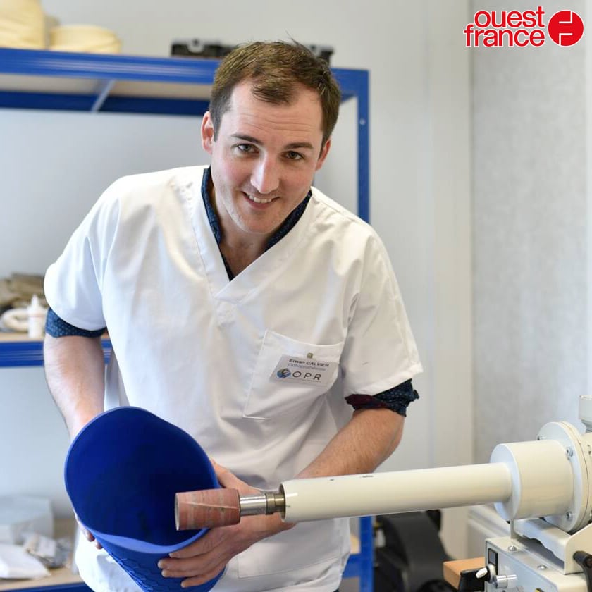 Article Ouest France :  L’orthoprothésiste OPR s’étend en Normandie